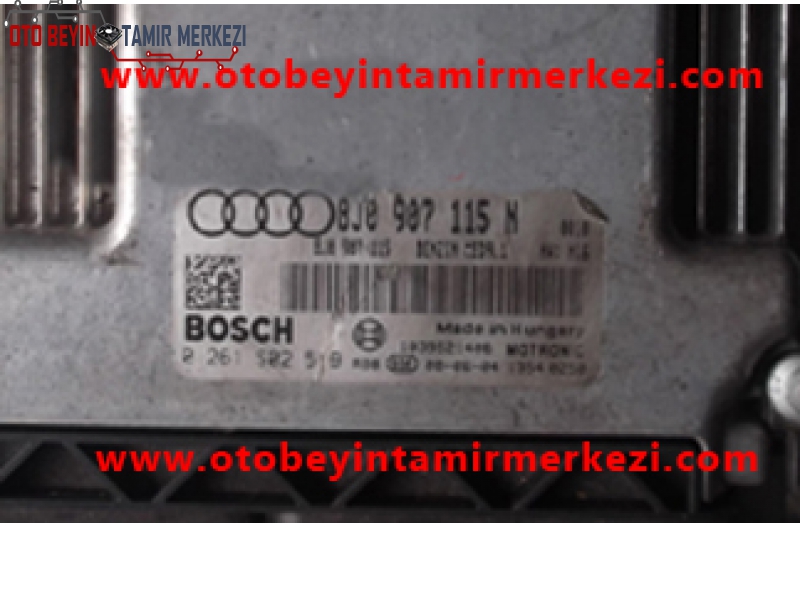 AUDI MOTOR BEYNİ ECU BOSCH 0 261 S02 519 - 8J0 907 115 N-0261S02519-8J0907115N