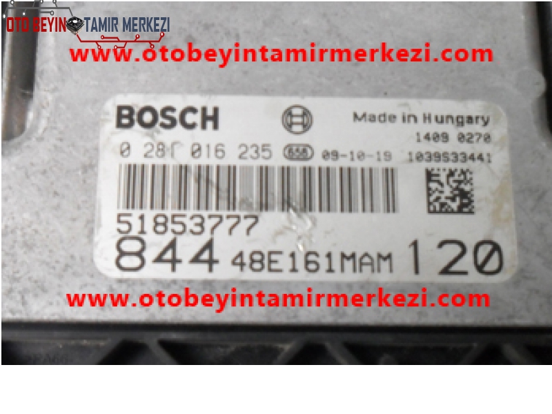 FIAT BOSCH MOTOR BEYNİ ECU 0 281 016 235-51853777-0281016235-51853777