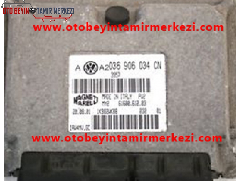 VW VOLKSWAGEN MOTOR BEYNİ ECU 036 906 034 CN-036906034CN