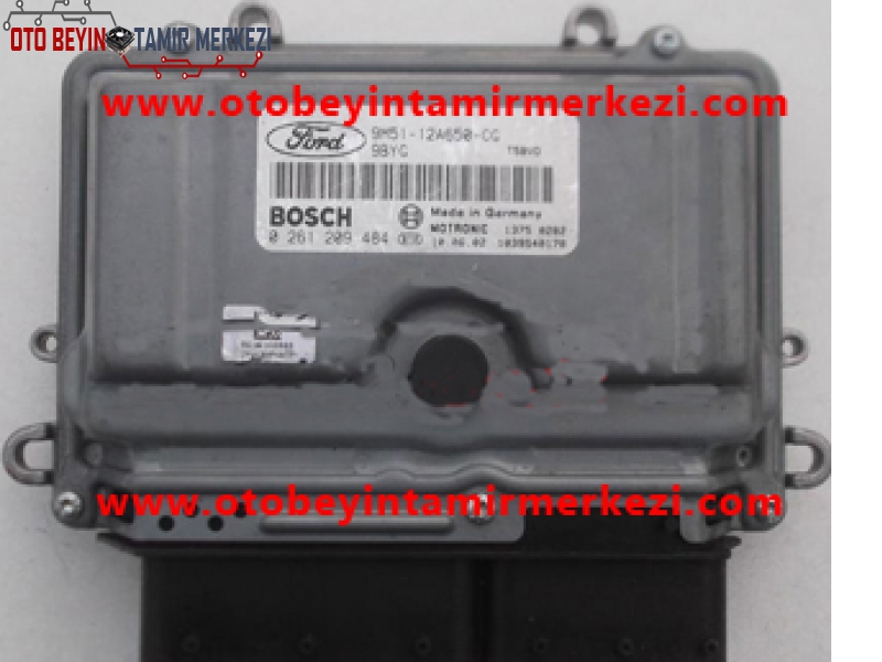 FORD BOSCH ECU MOTOR BEYNİ 0 261 209 484, 9M51-12A650-CG, 9M5112A650CG, 12A650CG, 0261209484