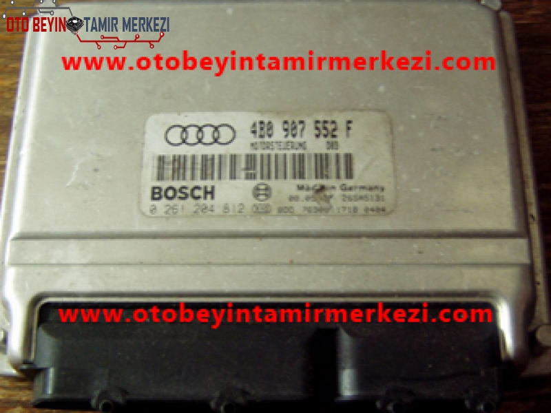 AUDİ BOSCH MOTOR BEYNİ ECU 0 261 204 812 4B0 907 552 F 0261204812 4B0907552F