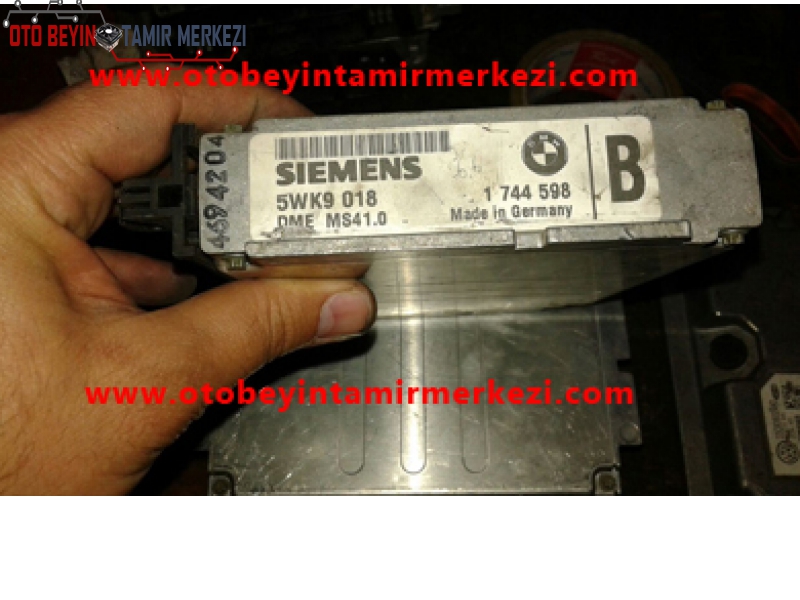 BMW SİEMENS MOTOR BEYNİ ECU 5WK9 018-1 744 598 DEM MS41.0-5WK9 018-1 744 598 DEM MS41.0