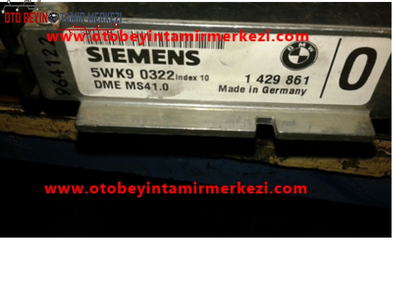 BMW SİEMENS MOTOR BEYNİ 5WK9 0322 DME MS41.0 1 429 861-5WK9 0322 DME MS41.0 1 429 861