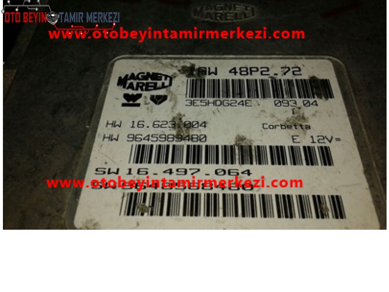 CİTROEN MAGNET MARELLİ MOTOR BEYNİ ECU IAW 48P2.72-IAW 48P2.72