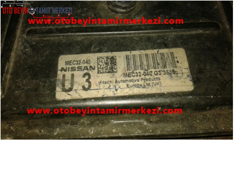 NİSSAN MOTOR BEYNİ ECU MEC32-040 G3 3515-MEC32-040 G3 3515
