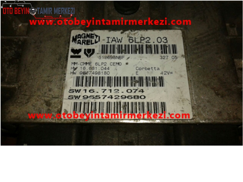 PEUGEOT MAGNET MARELLİ MOTOR BEYNİ ECU IAW 6LP2.03-IAW 6LP2.03
